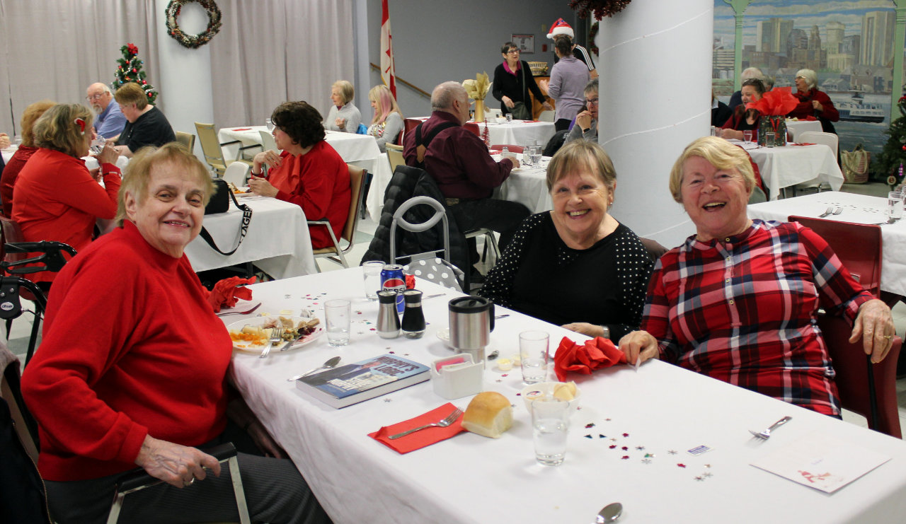 Christmas Lunch at the Dartmouth Seniors Service Centre